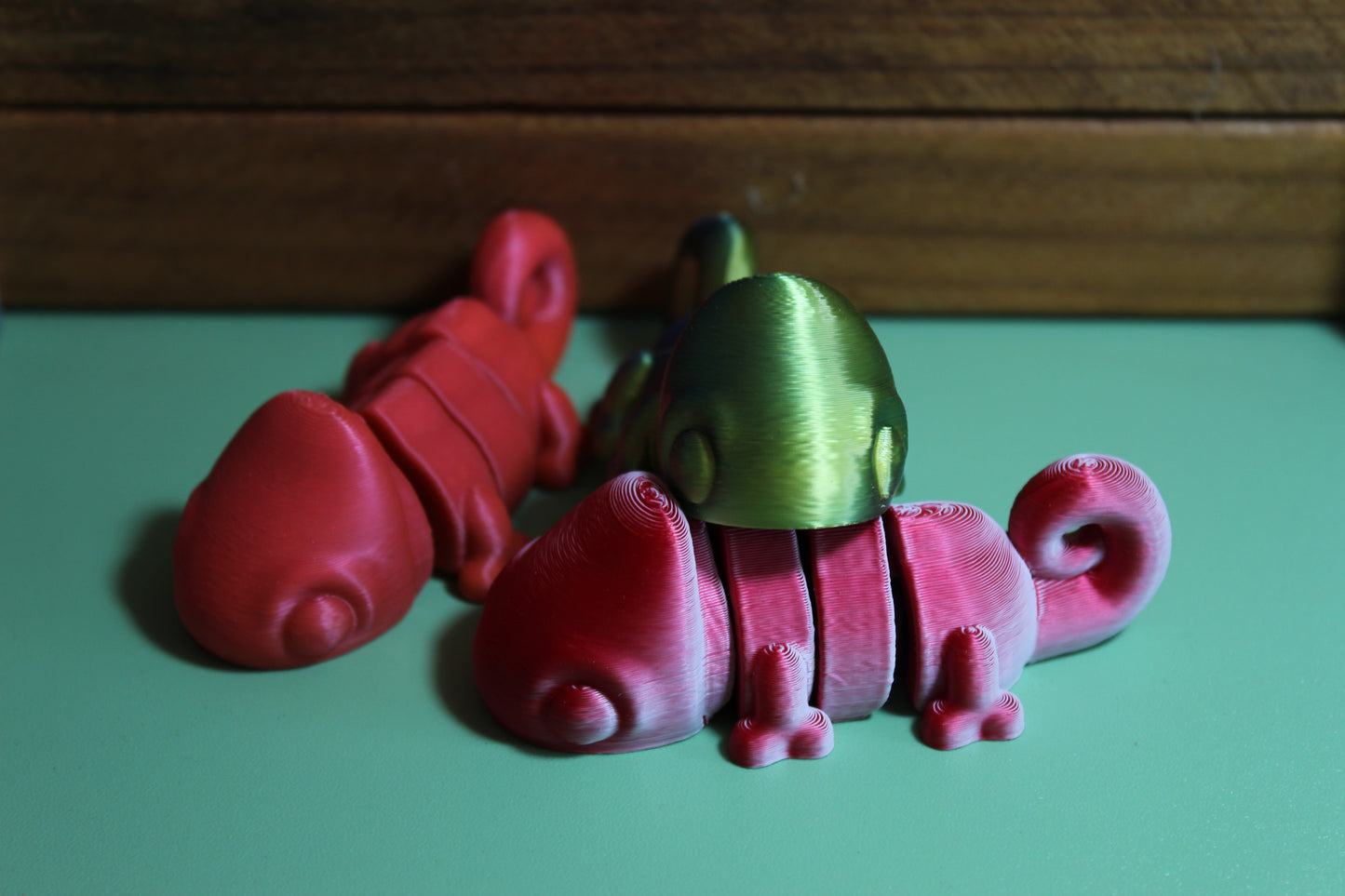 3D-printed Articulated Chameleon